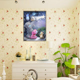 Maxbell 2pcs Cartoon Bear Diamond Embroidery Painting Cross Stitch Craft Home Decor