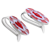 Maxbell 2x Golf Hat Clip Detachable Magnetic Ball Marker Portable Gift Heart Diamond