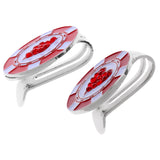 Maxbell 2x Golf Hat Clip Detachable Magnetic Ball Marker Portable Gift Heart Diamond