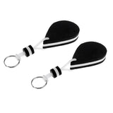 Maxbell 4 Pieces EVA Floating Keychain Keyring Kayak Beach Swim Surf Key Float Buoy