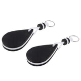 Maxbell 4 Pieces EVA Floating Keychain Keyring Kayak Beach Swim Surf Key Float Buoy