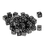 Maxbell 100Piece 12mm Acrylic Six Sided Spot Dice D6 for D&D RPG MTG Gambling Toys