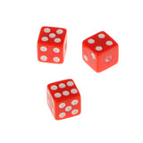 Maxbell 100Piece 12mm Acrylic Six Sided Spot Dice D6 for D&D RPG MTG Gambling Toys