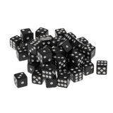 Maxbell 100Piece 12mm Acrylic Six Sided Spot Dice D6 for D&D RPG MTG Gambling Toys