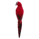 Maxbell 6x Realistic Macaw Parrot Artificial Feather Bird Animal Ornament Model Toy