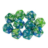 Maxbell 20Pieces 20 Sided Dice D20 Polyhedral Dice for Dungeons and Dragons Game Toy