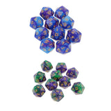 Maxbell 20Pieces 20 Sided Dice D20 Polyhedral Dice for Dungeons and Dragons Game Toy