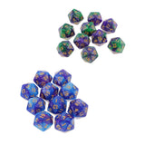 Maxbell 20Pieces 20 Sided Dice D20 Polyhedral Dice for Dungeons and Dragons Game Toy