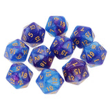 Maxbell 20Pieces 20 Sided Dice D20 Polyhedral Dice for Dungeons and Dragons Game Toy