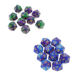 Maxbell 20Pieces 20 Sided Dice D20 Polyhedral Dice for Dungeons and Dragons Game Toy