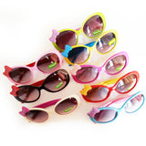 Maxbell 2 Pieces Cute Kids Fashion Bowknot Decoration Fun Sunglasses Gifts