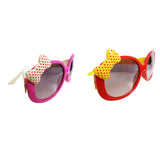 Maxbell 2 Pieces Cute Kids Fashion Bowknot Decoration Fun Sunglasses Gifts