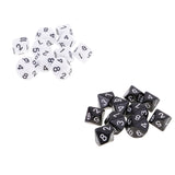 Maxbell 20Pieces 10 Sided Dice D10 Polyhedral Dice for Dungeons and Dragons Game Toy