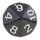 Maxbell 20Pieces 10 Sided Dice D10 Polyhedral Dice for Dungeons and Dragons Game Toy