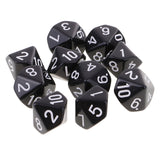 Maxbell 20Pieces 10 Sided Dice D10 Polyhedral Dice for Dungeons and Dragons Game Toy