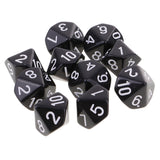 Maxbell 20Pieces 10 Sided Dice D10 Polyhedral Dice for Dungeons and Dragons Game Toy