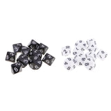 Maxbell 20Pieces 10 Sided Dice D10 Polyhedral Dice for Dungeons and Dragons Game Toy