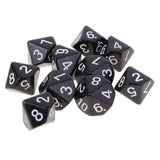 Maxbell 20Pieces 10 Sided Dice D10 Polyhedral Dice for Dungeons and Dragons Game Toy