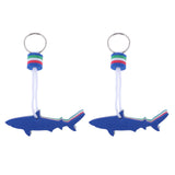 Maxbell 4 Pieces EVA Floating Keychain Keyring for Surfing Buoyant Sailing Swimming