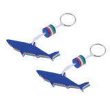 Maxbell 4 Pieces EVA Floating Keychain Keyring for Surfing Buoyant Sailing Swimming