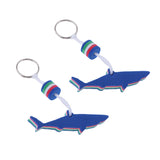 Maxbell 4 Pieces EVA Floating Keychain Keyring for Surfing Buoyant Sailing Swimming