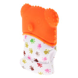 Maxbell 2Pcs Baby Teething Mitten Sounding Baby Teething Glove Soothing Mitt