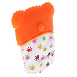 Maxbell 2Pcs Baby Teething Mitten Sounding Baby Teething Glove Soothing Mitt