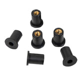 Maxbell 12x Metric Rubber Well Nuts Blind Fastener Wellnuts Kayak Accessories M4 M5