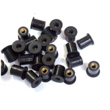 Maxbell 12x Metric Rubber Well Nuts Blind Fastener Wellnuts Kayak Accessories M4 M5