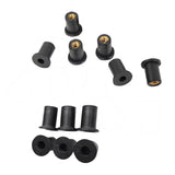 Maxbell 12x Metric Rubber Well Nuts Blind Fastener Wellnuts Kayak Accessories M4 M5