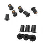 Maxbell 12x Metric Rubber Well Nuts Blind Fastener Wellnuts Kayak Accessories M4 M5