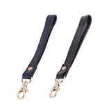 Maxbell 2pieces Genuine Leather Replacement Wrist Strap For Clutch Wristlet Purse