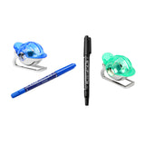 Maxbell 2x Golf Ball Liner Marker Pen Line Drawer Drawing Alignment Tool Blue Green