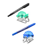 Maxbell 2x Golf Ball Liner Marker Pen Line Drawer Drawing Alignment Tool Blue Green