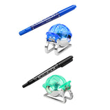 Maxbell 2x Golf Ball Liner Marker Pen Line Drawer Drawing Alignment Tool Blue Green