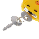 Maxbell 2 Set Lovely Cartoon Doll Animals Small Padlock Security Lock with Keys