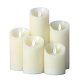 Maxbell 12Pcs Romantic LED Flameless Swing Flickering Simulation Candle Light 15cm