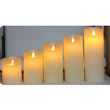 Maxbell 12Pcs Romantic LED Flameless Swing Flickering Simulation Candle Light 15cm