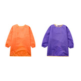 Maxbell 2 pieces Children Kids Long Sleeve Apron Drawing Painting Waterproof Smock M