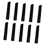 Maxbell 10 pieces Universal Flat Crevice Tool Attachment Suction Head Black 32mm