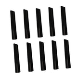 Maxbell 10 pieces Universal Flat Crevice Tool Attachment Suction Head Black 32mm