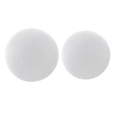 Maxbell 2Pieces Round Solid Polystyrene Styrofoam Foam Ball Wedding Craft Supplies