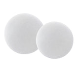 Maxbell 2Pieces Round Solid Polystyrene Styrofoam Foam Ball Wedding Craft Supplies