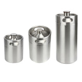 Maxbell Stainless Steel Mini 2L+5L Keg And Beer Growler Spear Taps Dispenser