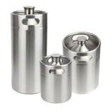 Maxbell Stainless Steel Mini 2L+5L Keg And Beer Growler Spear Taps Dispenser