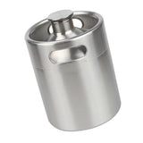 Maxbell Stainless Steel Mini 2L+5L Keg And Beer Growler Spear Taps Dispenser