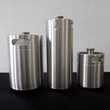 Maxbell Stainless Steel Mini 2L+5L Keg And Beer Growler Spear Taps Dispenser