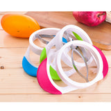 Maxbell Watermelon Cutter Cantaloupe Melon Slicer Fruit Divider with Mango Slicer