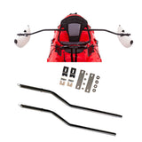 Maxbell Pack 2 Performance Blue PVC Kayak Canoe Standing Inflatable Outrigger Stabilizer Float with 2x Pole Mount Bracket Kit Accessories