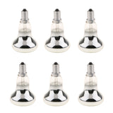 Maxbell 6Pcs R50 Reflector Tungsten Filament Spotlight Bulb Lava Lamp SES E14 60W